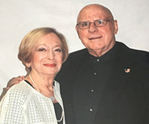 Photo of Gretel and Ernest Posner. Link to their story.